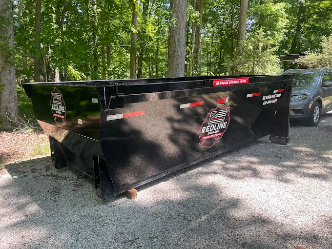 Redline Hauling roll-off dumpster preview